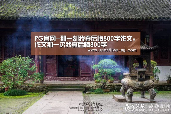 PG官网-那一刻我真后悔800字作文,作文那一次我真后悔800字(图3) PG地址